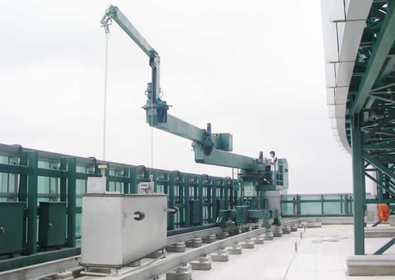 Automatizado CDGC ferroviário montado janela limpeza plataforma gôndola com 9.0 m/min